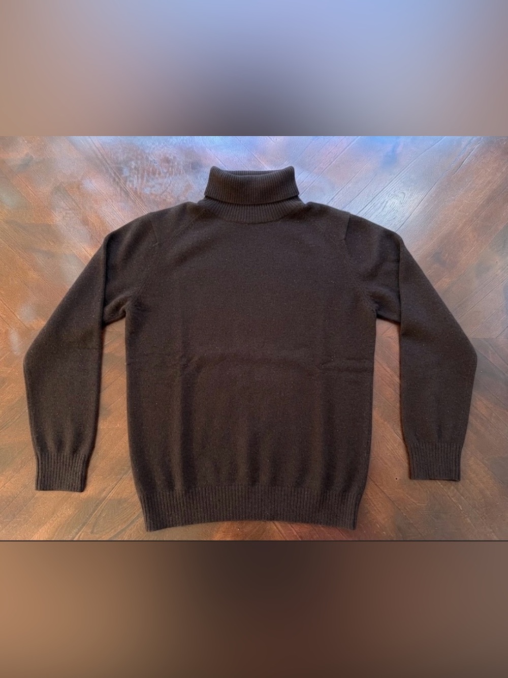 Vintage Lord & Taylor 100% Pure Cashmere Sweater Made in Scotland Size s brown